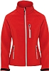 Chaqueta SoftShell Mujer Antartida Roly - Color Rojo 60